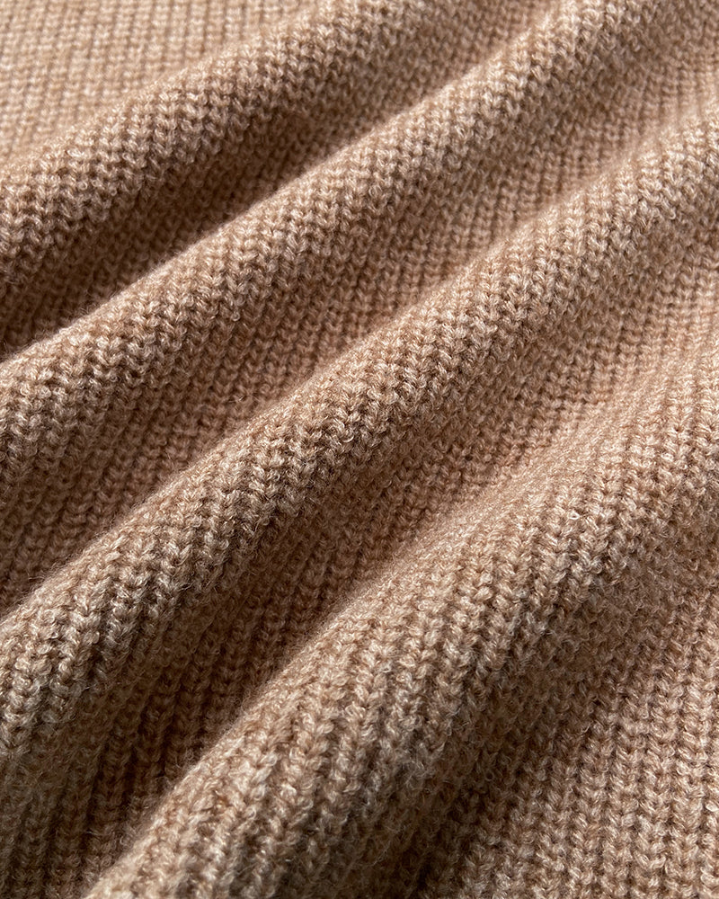 Ribbed Knit Sweater Dress