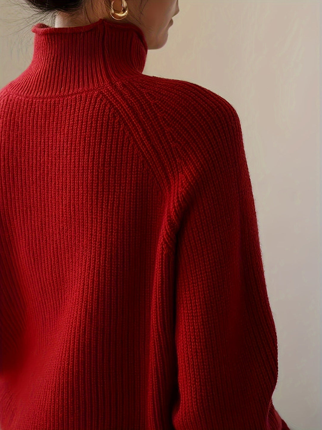 Kelly | High Neck Classic Sweater