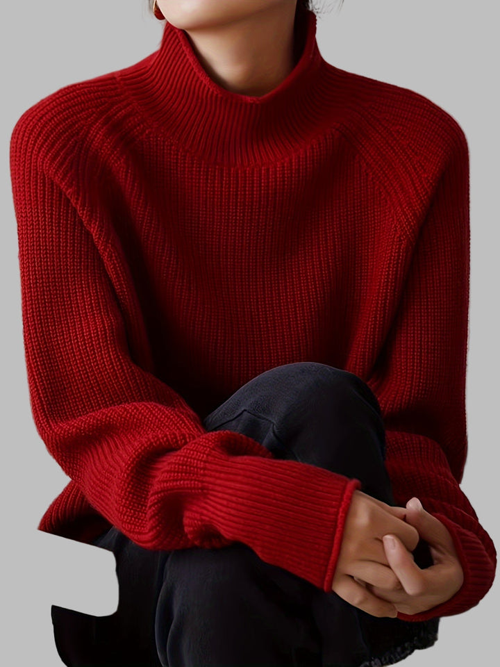 Kelly | High Neck Classic Sweater