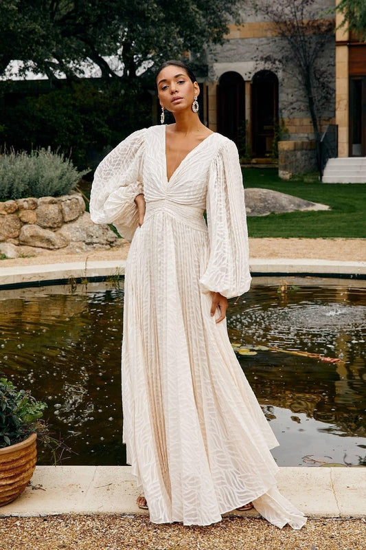 Lunaria™ | Cream Maxi Dress