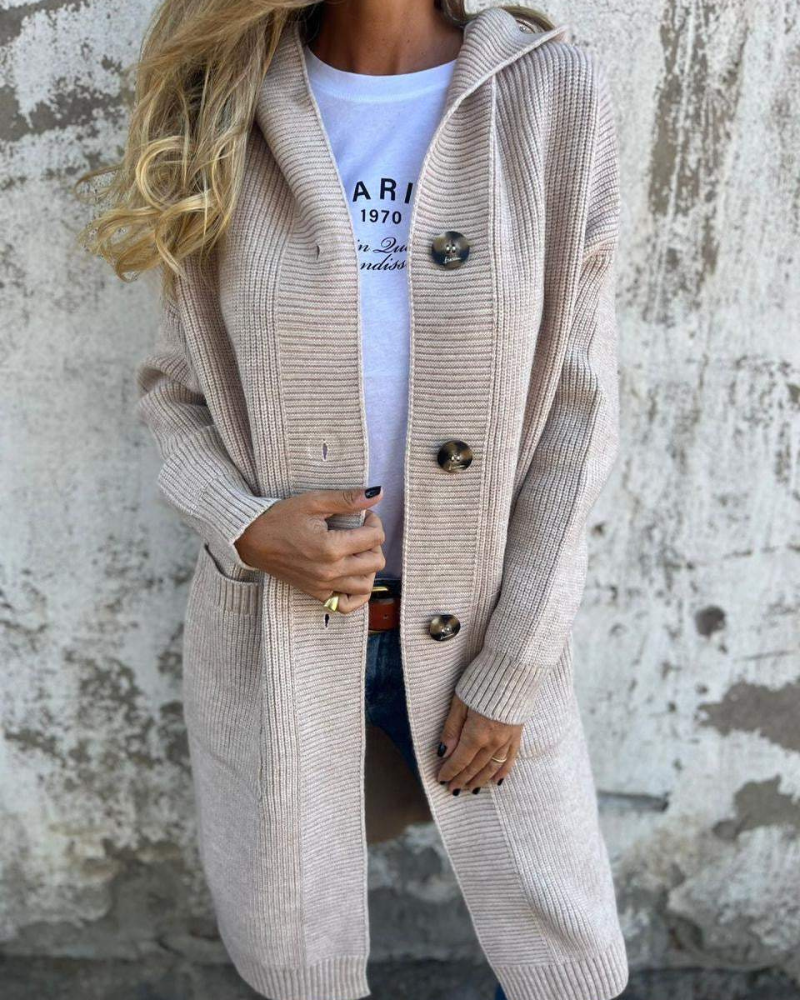 ASARA - Elegant Knit Cardigan