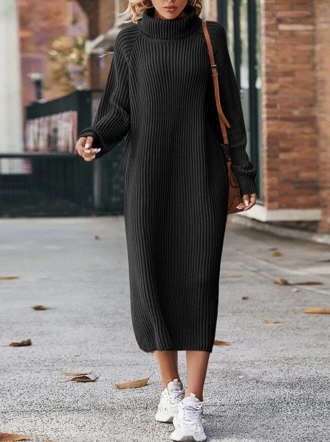 Laluna® | Casual Gebreide Jurk