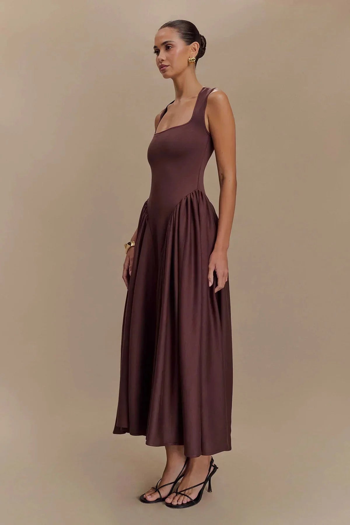 Elysian™ | Cacao Midi Dress