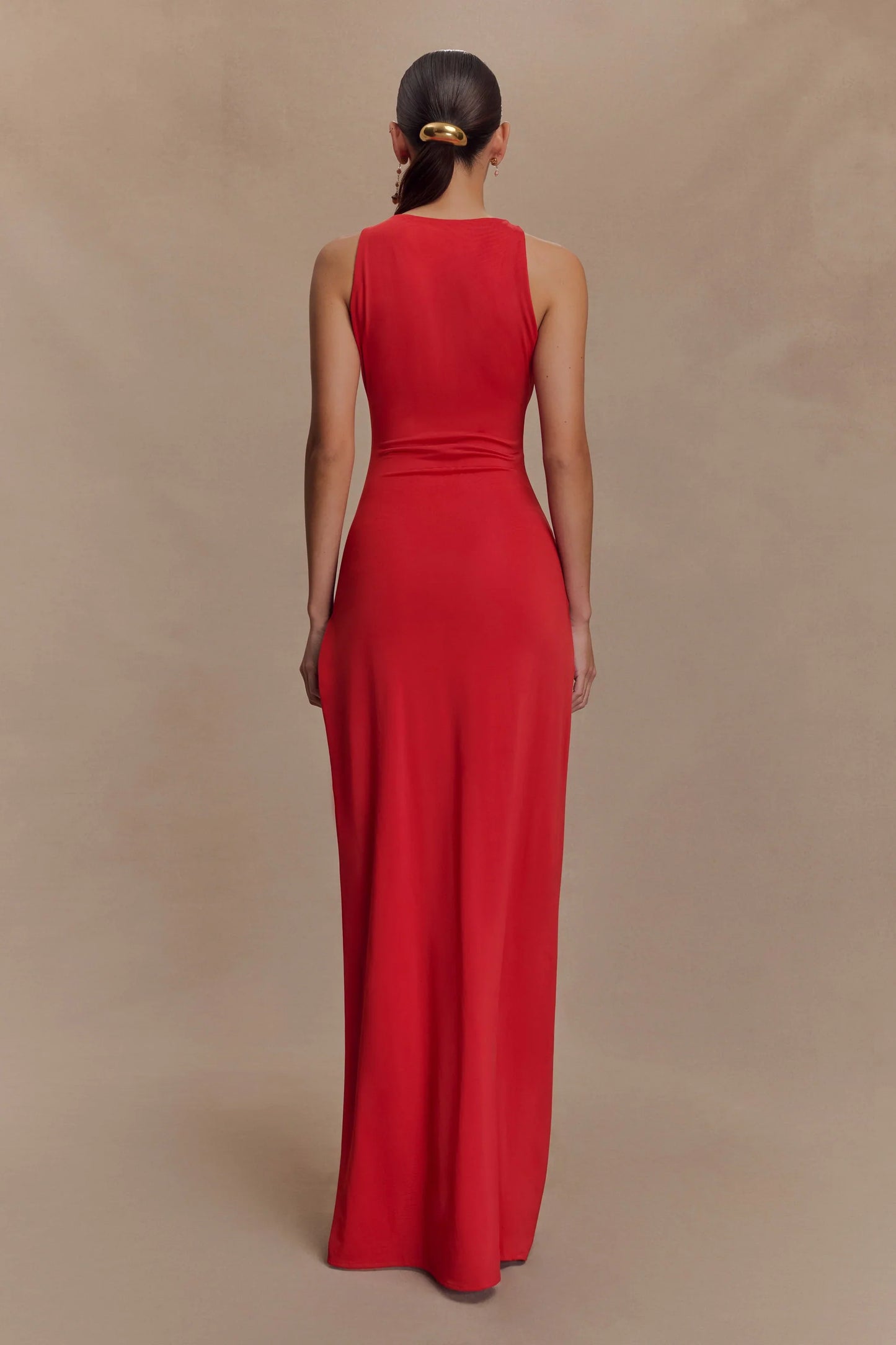 Kaiden Slinky Beaded Maxi Dress