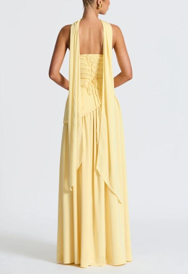 Avelisse™ | Ribboned Grace Strapless Maxi