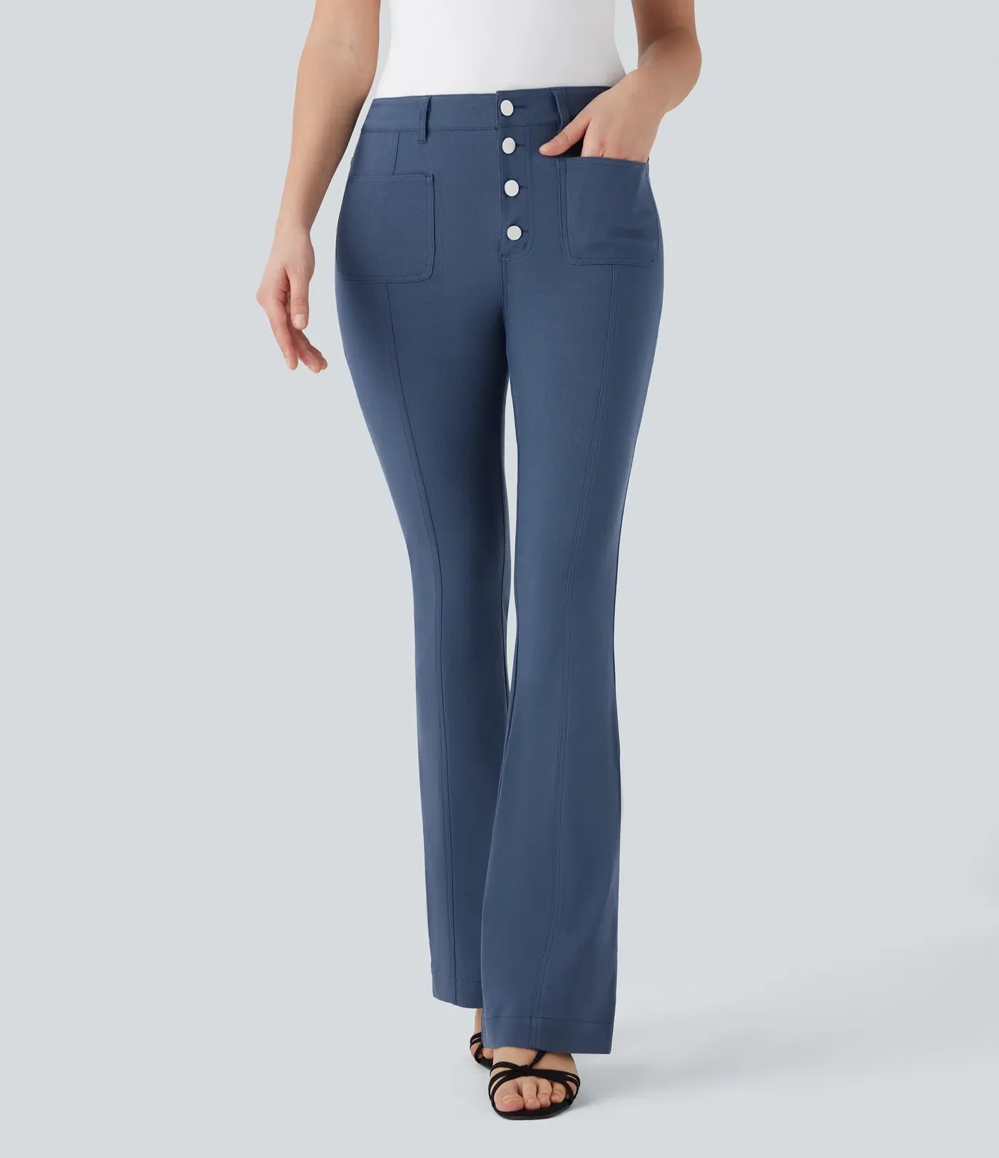 Belle | Stijlvolle Flare Broek