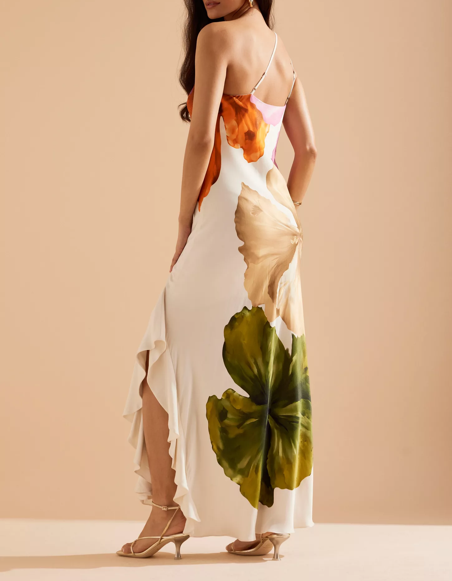 Veyra™ | Botanical One-Shoulder Maxi