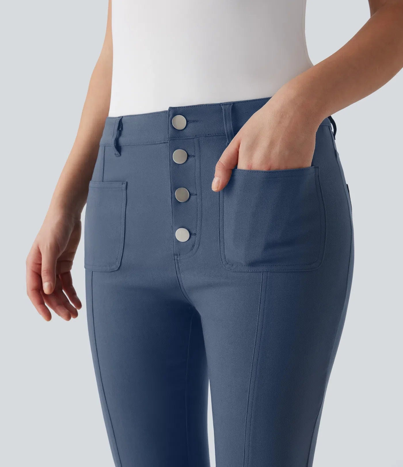 Belle | Stijlvolle Flare Broek