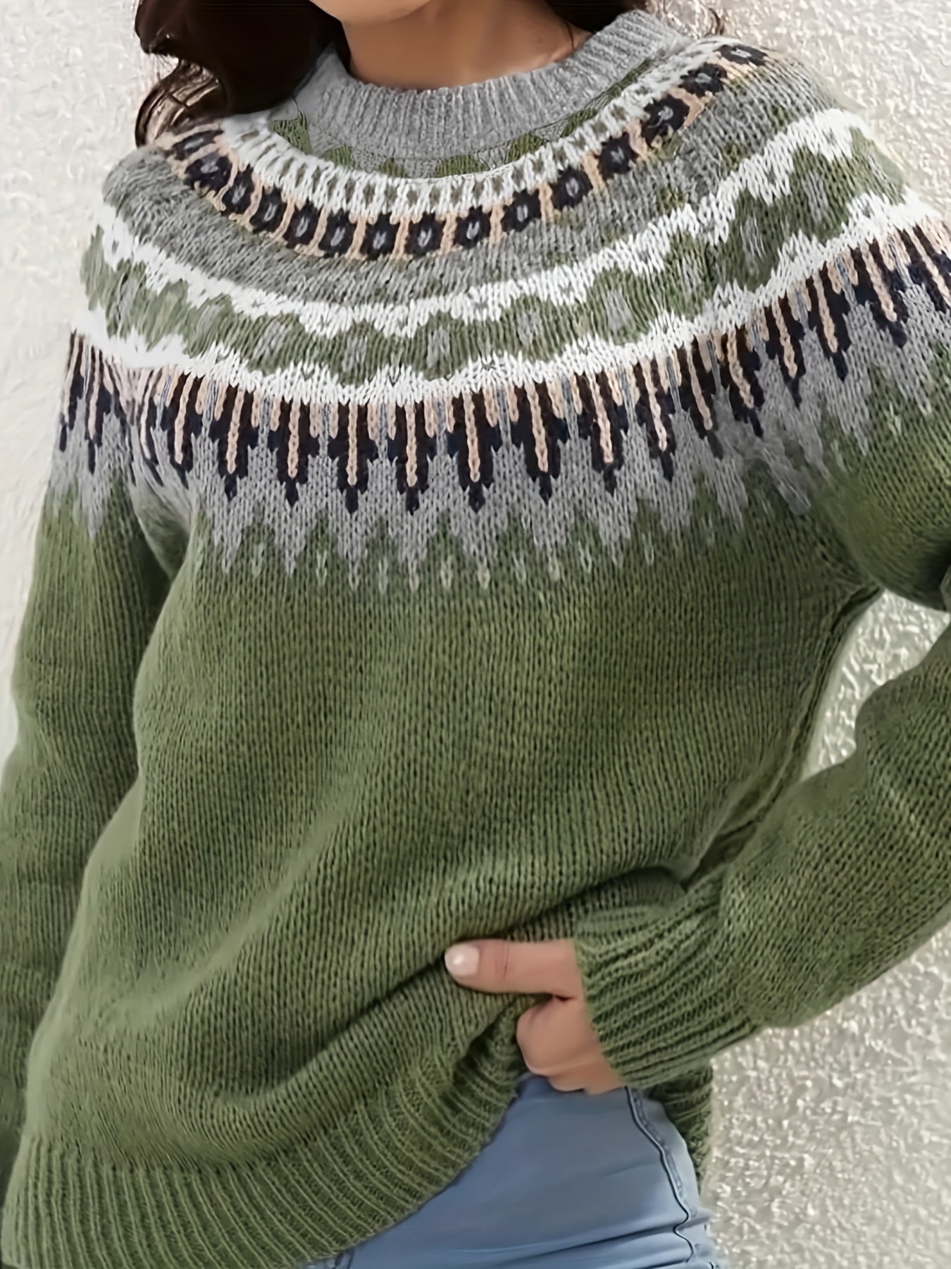 Leena | Cozy Textured Knit Sweater