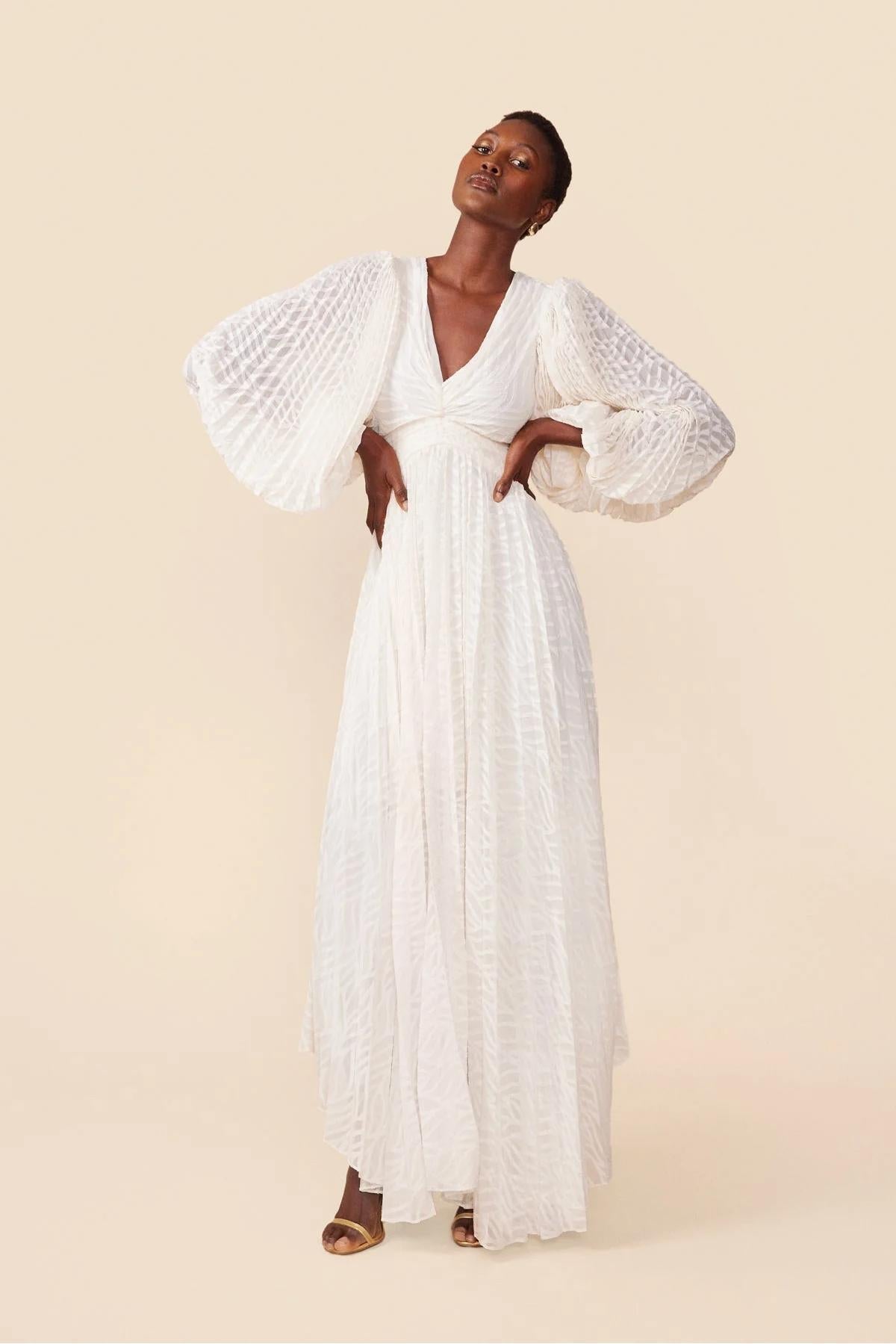 Lunaria™ | Cream Maxi Dress