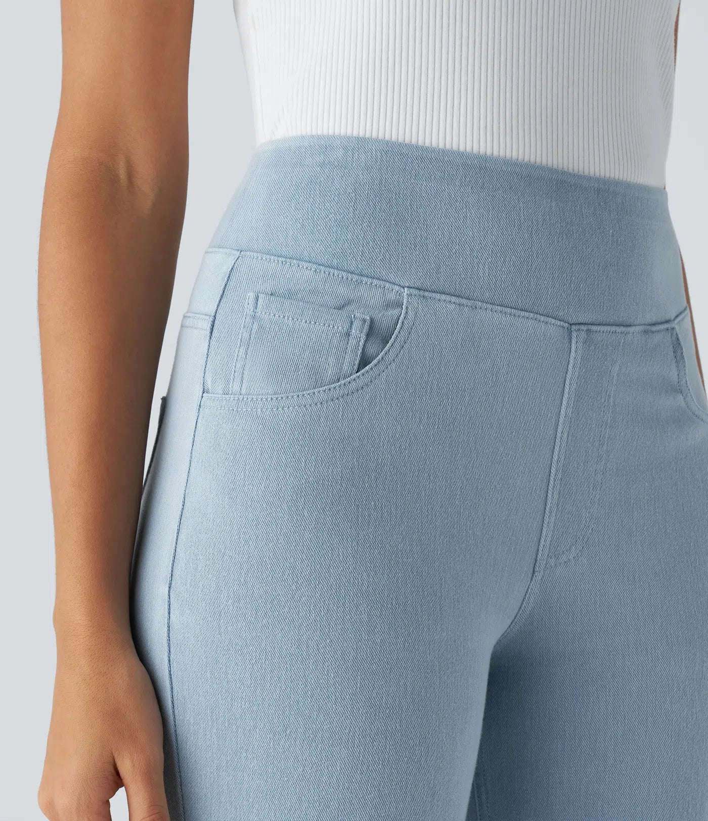 Mila | Elastische & Comfortabele Broek Met Hoge Taille