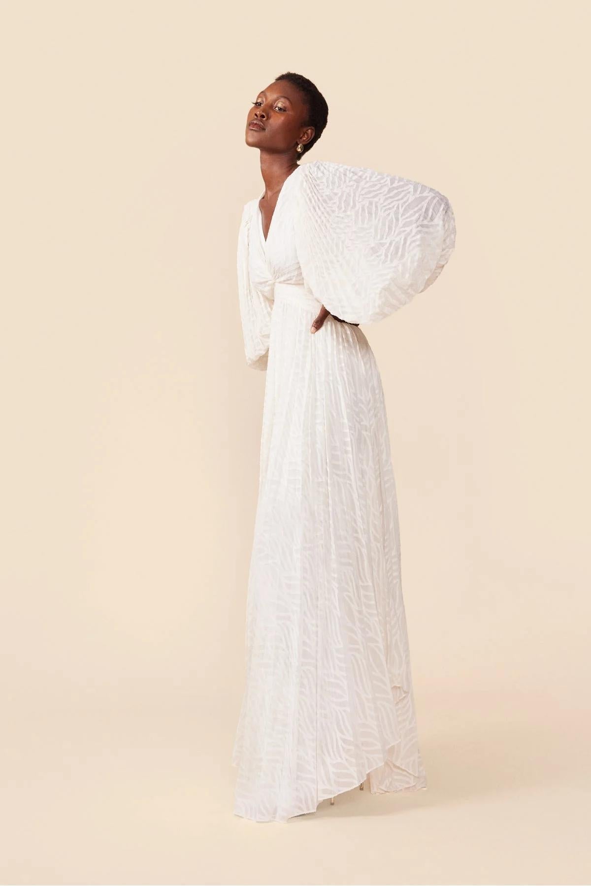 Lunaria™ | Cream Maxi Dress
