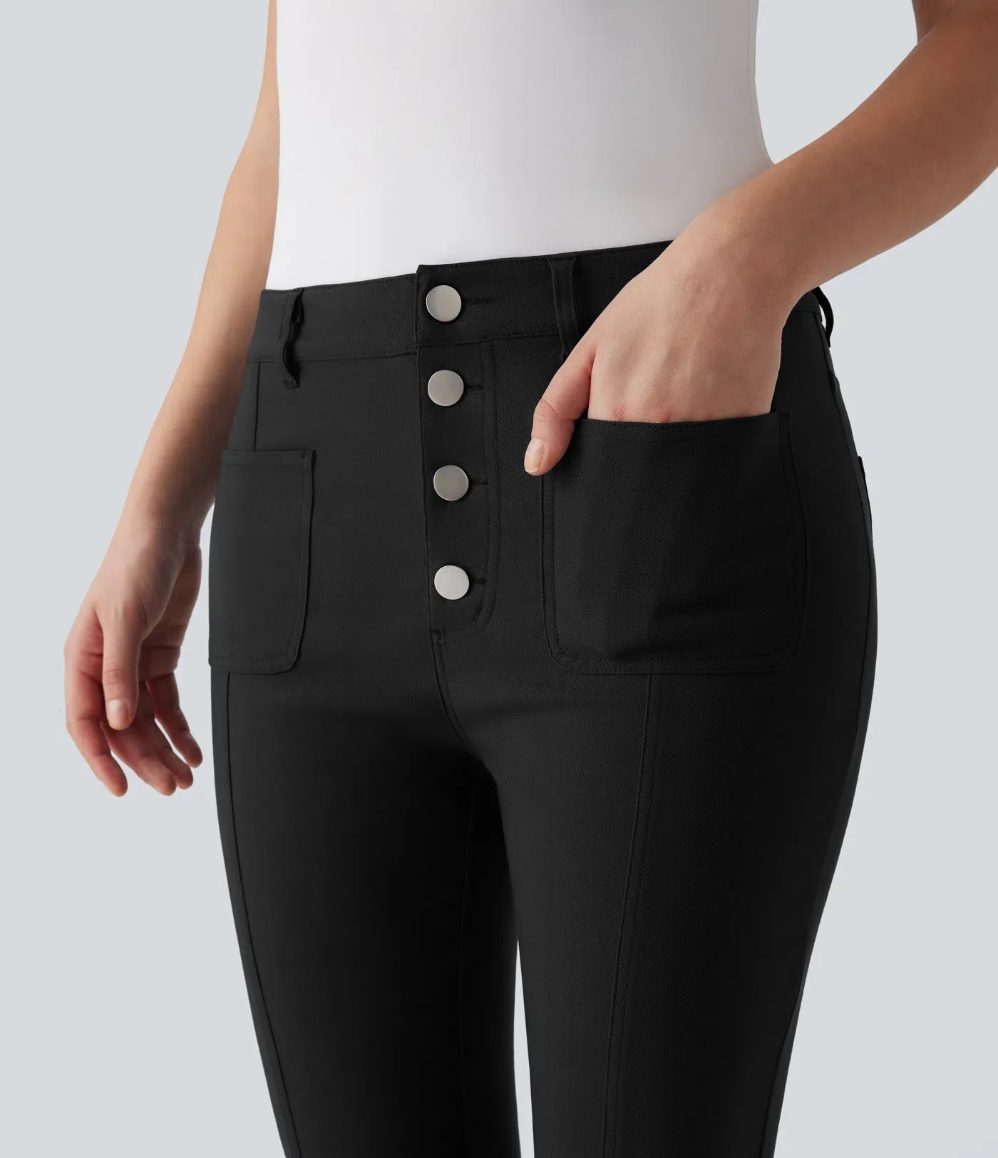 Belle | Stijlvolle Flare Broek