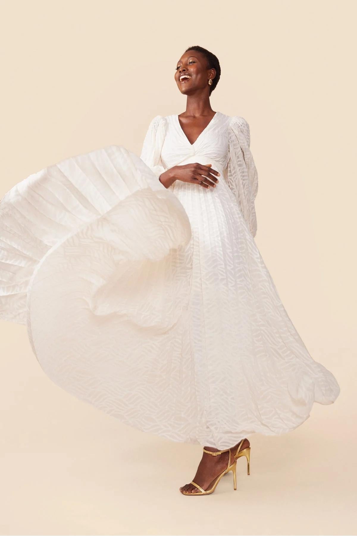 Lunaria™ | Cream Maxi Dress
