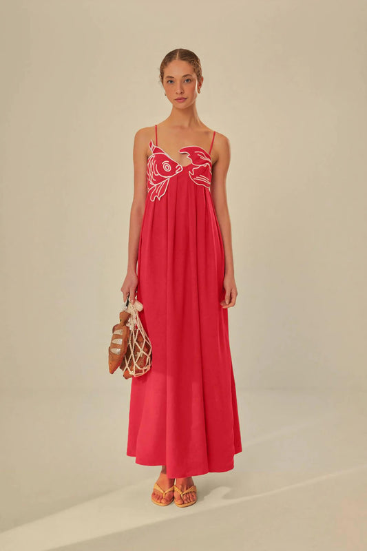 Matilda™ | Fish Top Maxi Dress