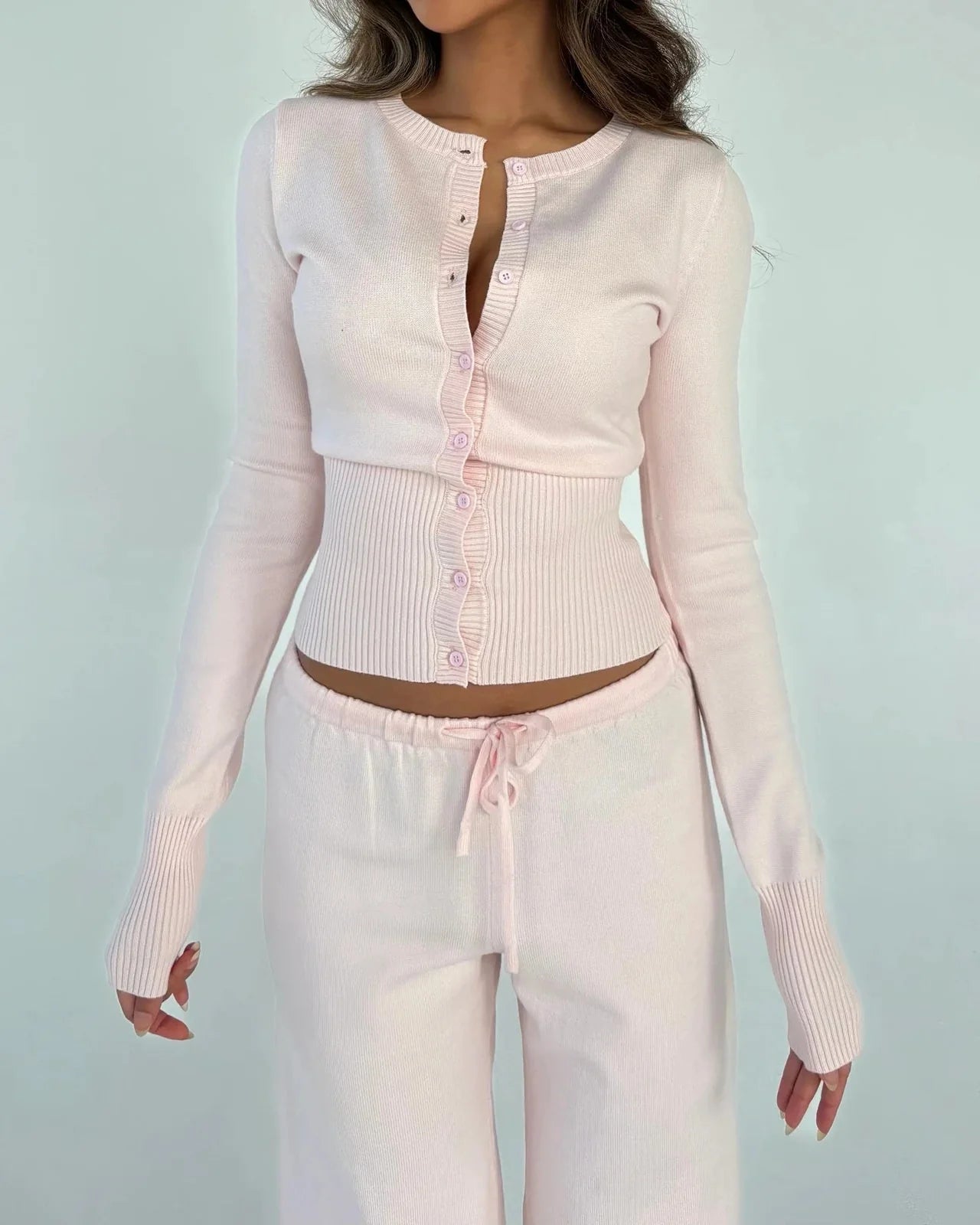 Long sleeve button cardigan