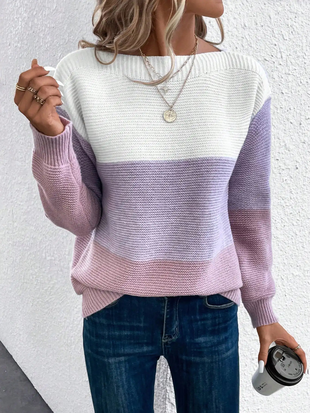 Aurora | Ombre Knit Soft Sweater
