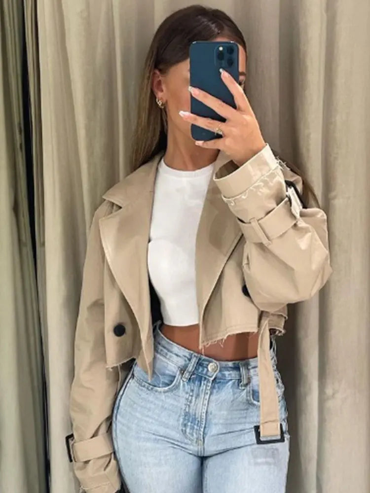 Trench Coat with Belt