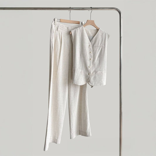 Chloé Rousseau Linen Grace Set