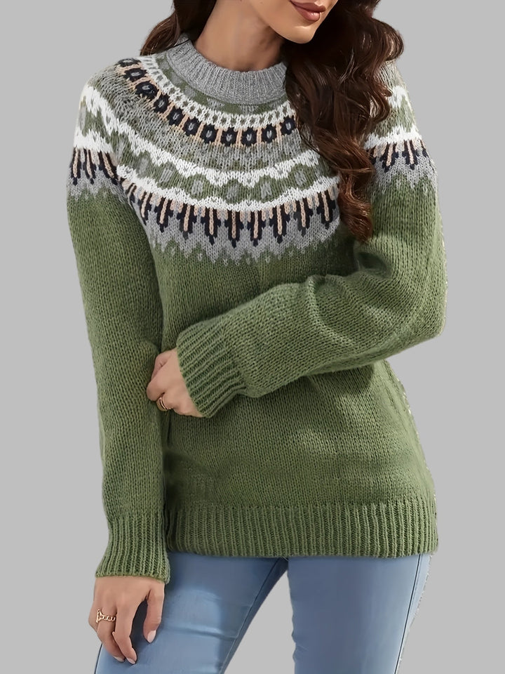 Leena | Cozy Textured Knit Sweater