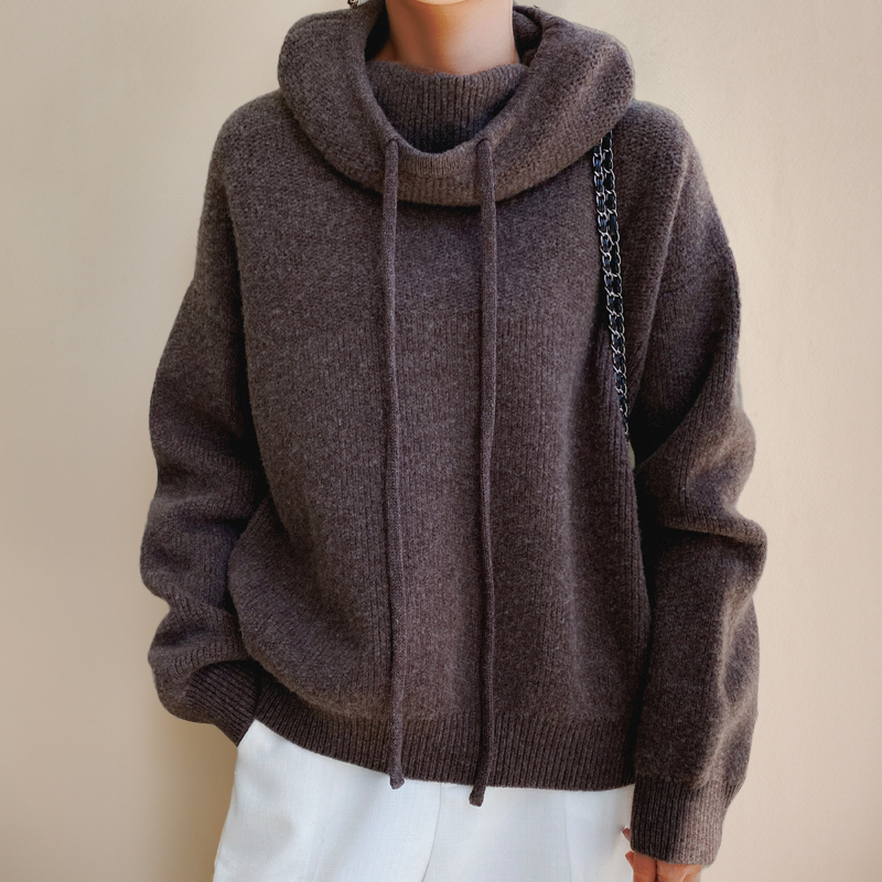 Sam | Classic Turtleneck Knit Sweater