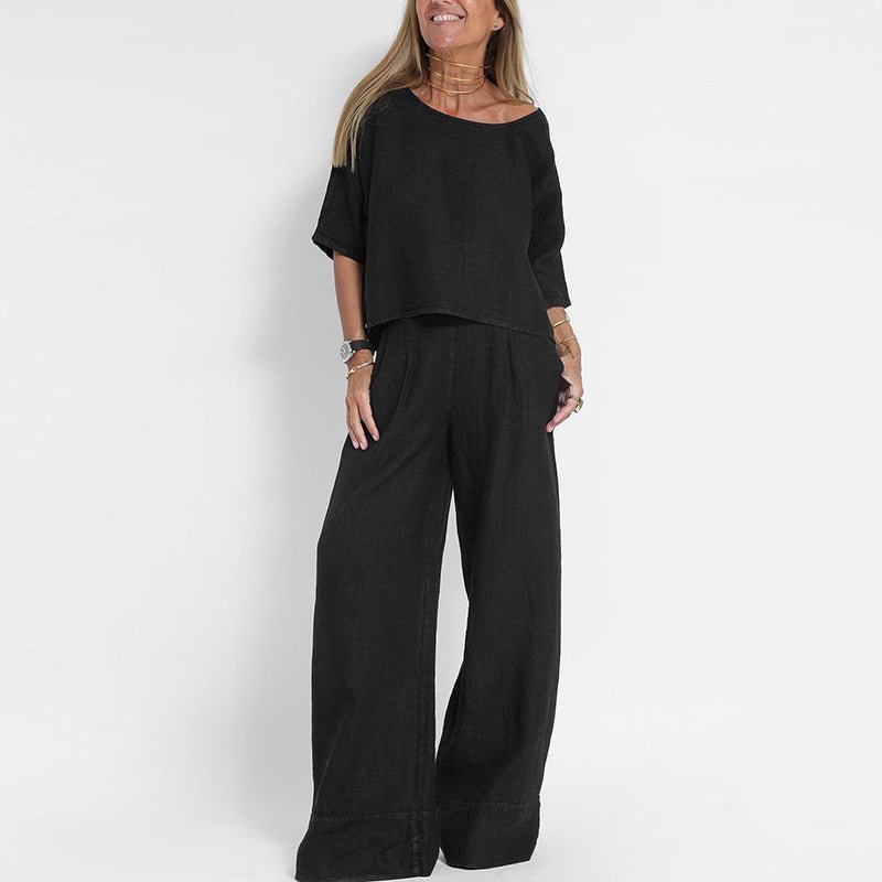L'Aurore Linen Set by Chloé Rousseau