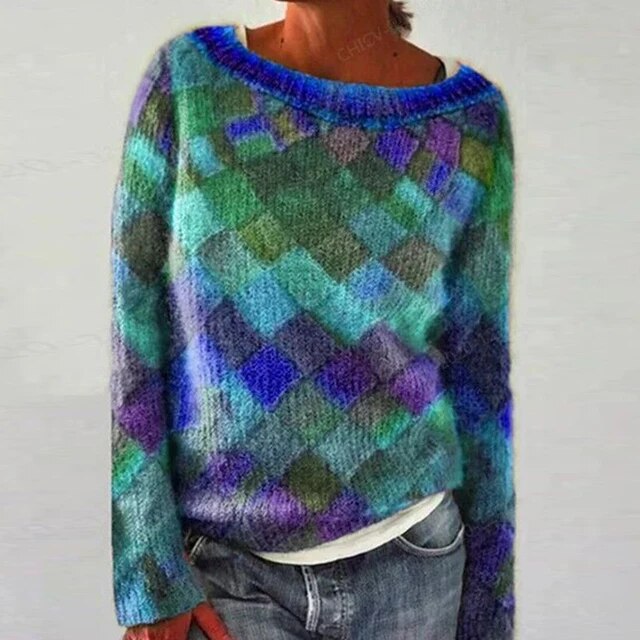 Ivy | Stylish Ribbed Knit Sweater