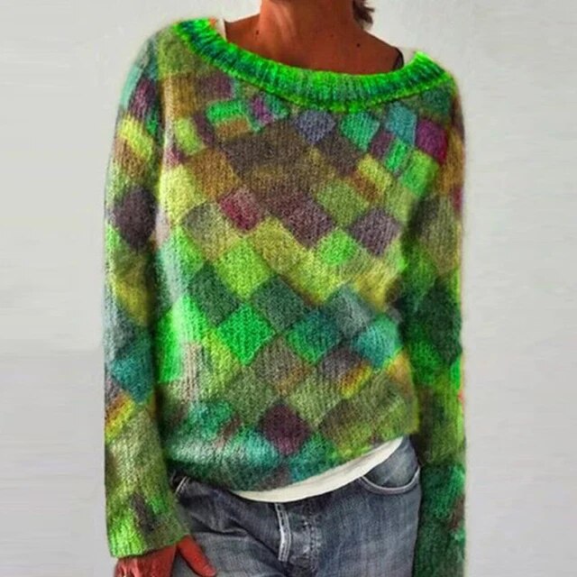 Ivy | Stylish Ribbed Knit Sweater