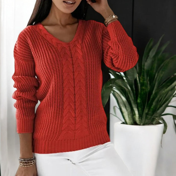 Bella | Relaxed Knit Crewneck Sweater